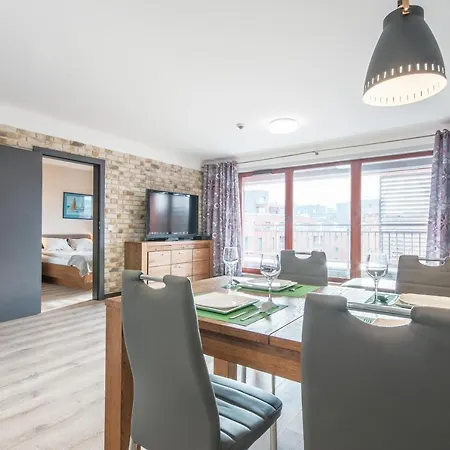 Citystay Waterlane Island Apartment Gdaňsk Exteriér fotografie